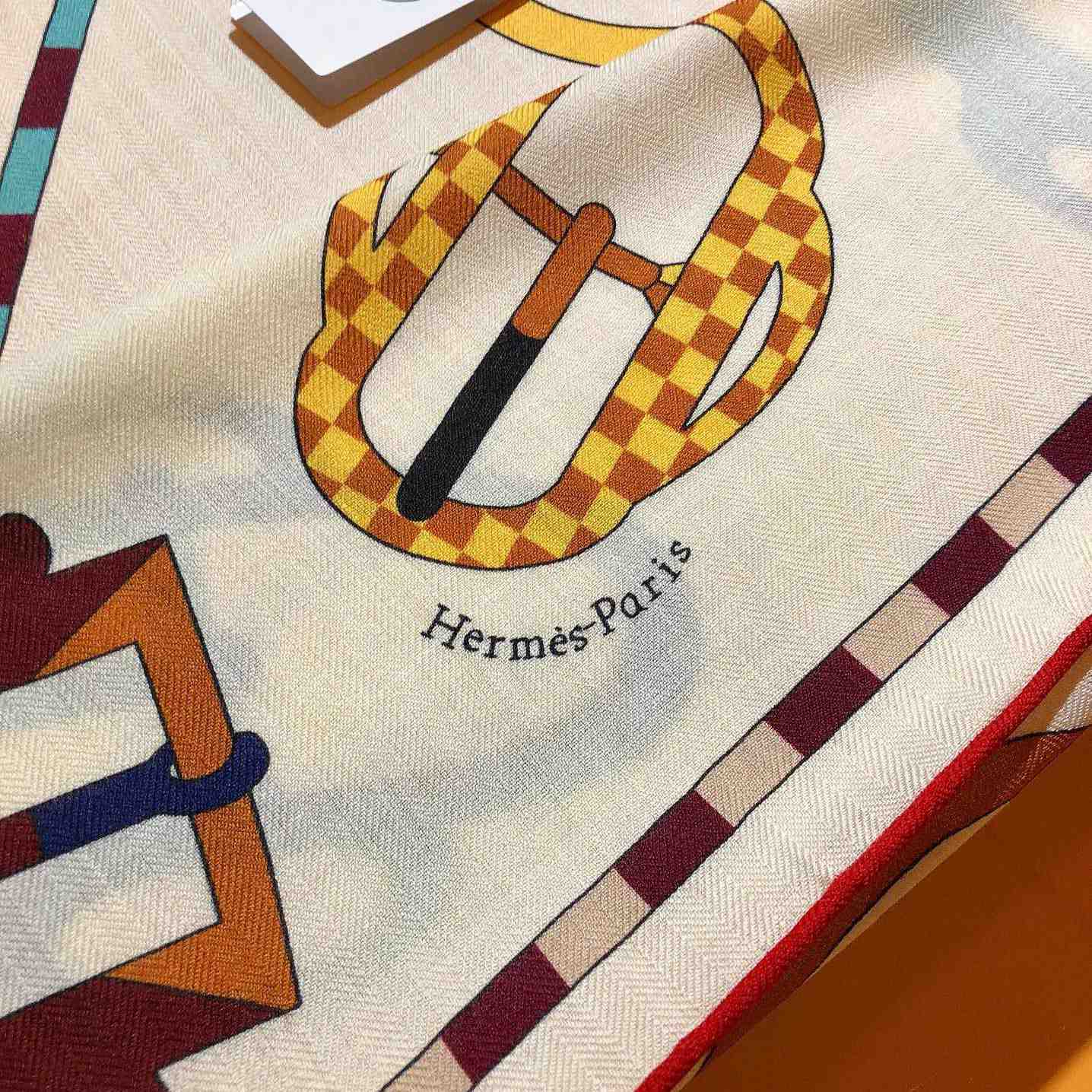 Hermes Bouclerie Moderne En Casaques Giant Triangle - DopestKickz
