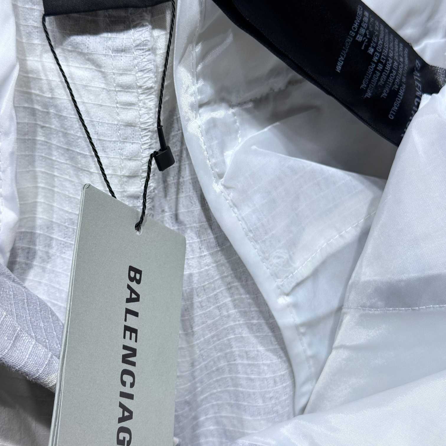 Balenciaga Large Cargo Pants In Light Grey - DopestKickz