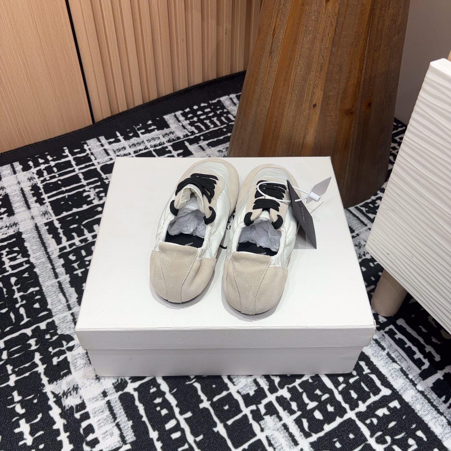 Prada Collapse Re-Nylon And Suede Sneakers - DopestKickz