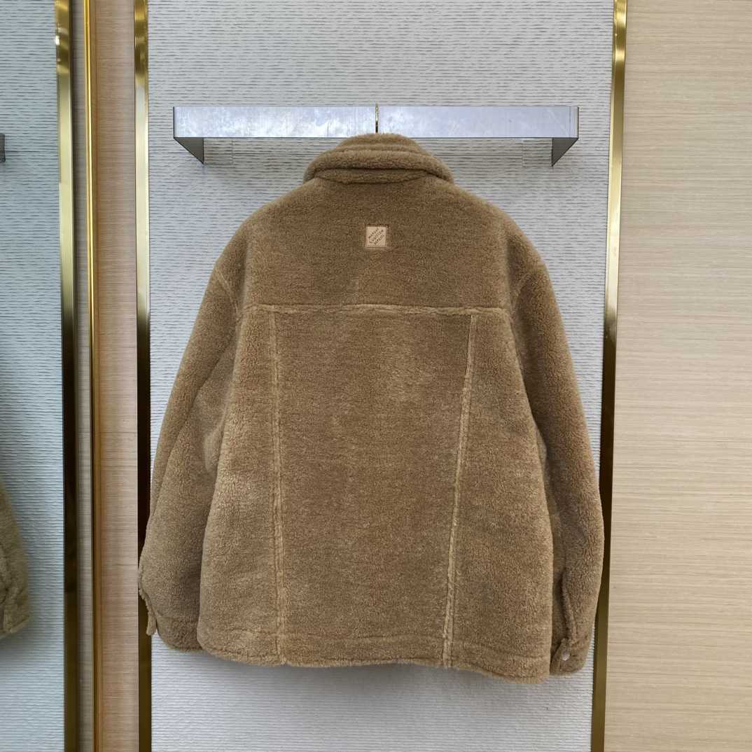 Louis Vuitton Shearling Trucker Jacket  1AGJGF - DopestKickz
