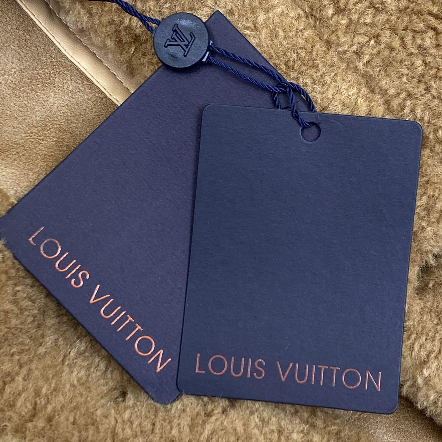 Louis Vuitton Shearling Trucker Jacket  1AGJGF - DopestKickz