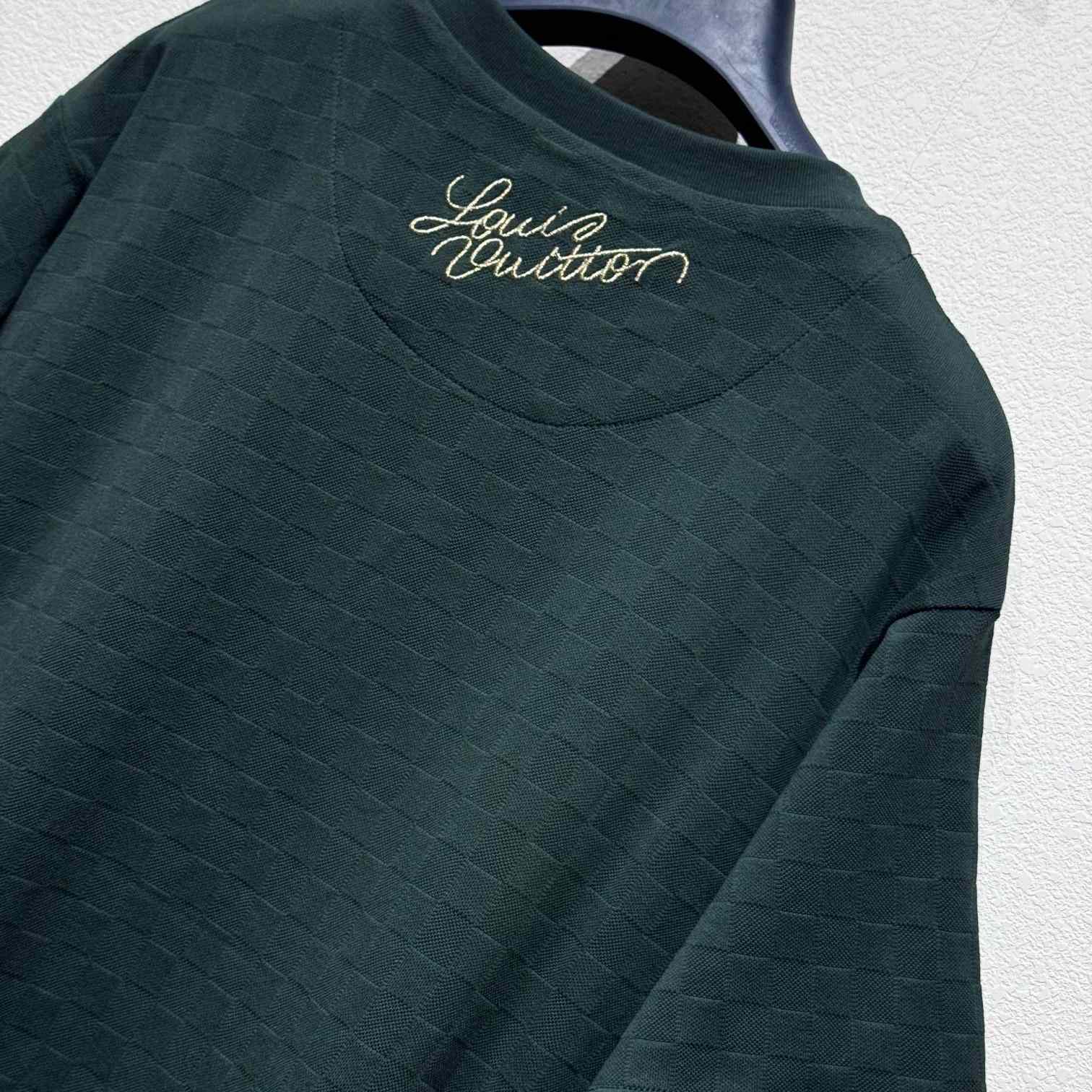 Louis Vuitton Signature Patch Cotton T-Shirt    - DopestKickz