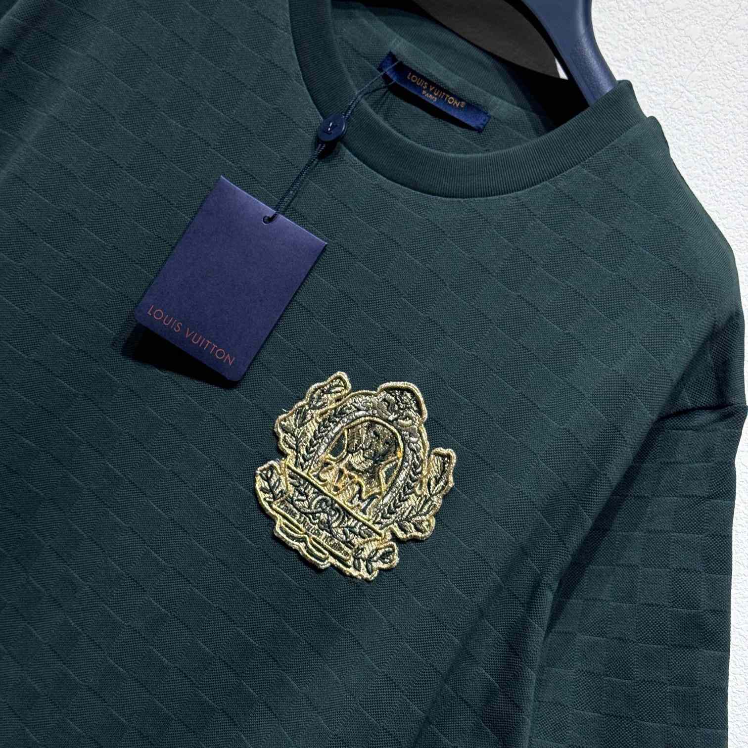 Louis Vuitton Signature Patch Cotton T-Shirt    - DopestKickz