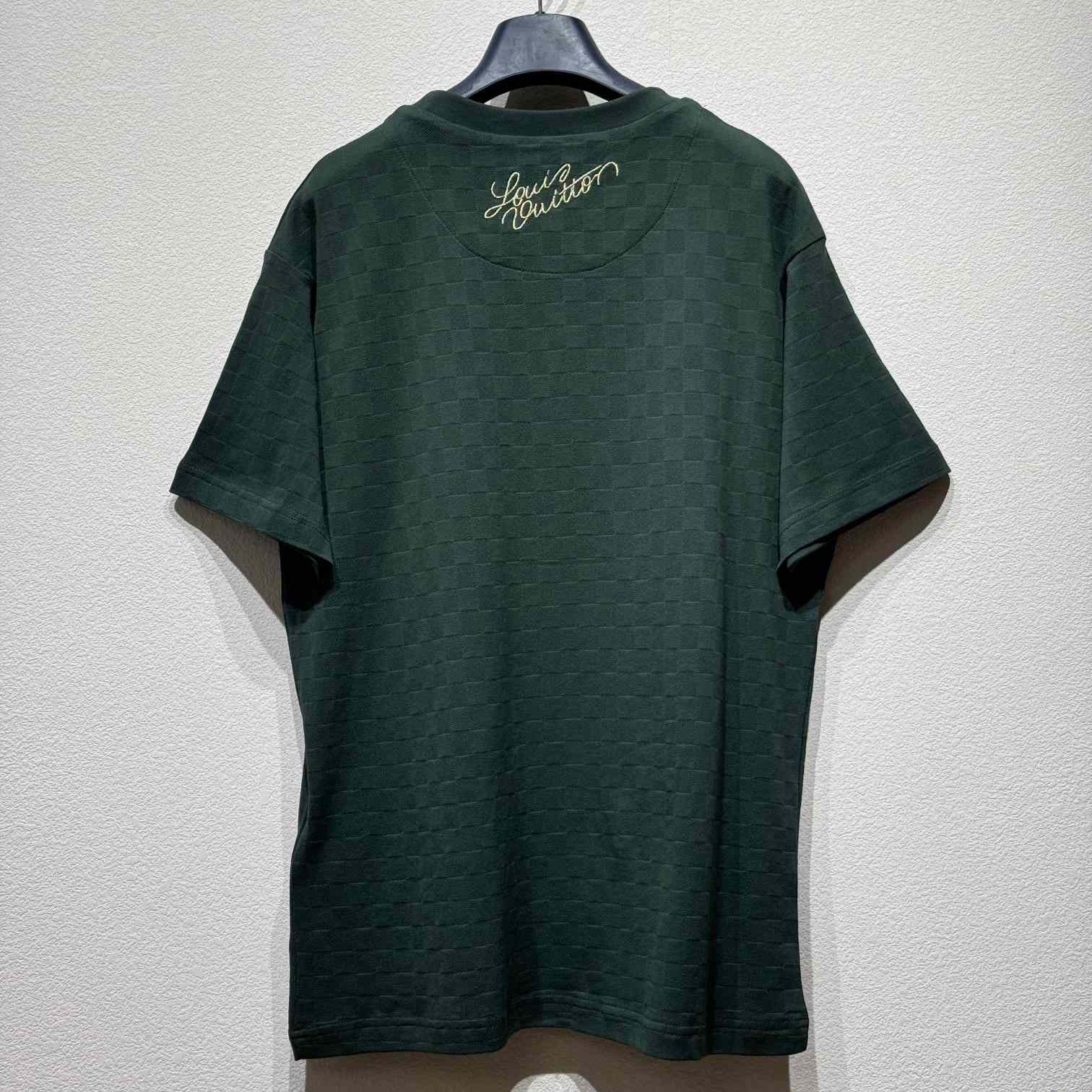 Louis Vuitton Signature Patch Cotton T-Shirt    - DopestKickz