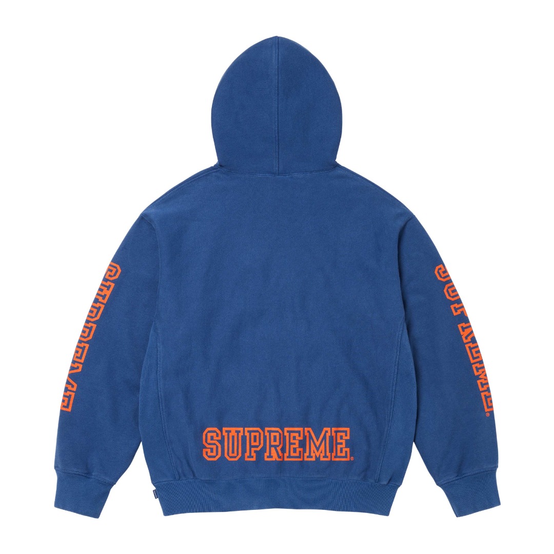 Supreme Collegiate Sleeve Hooded Sweatshirt  - DopestKickz