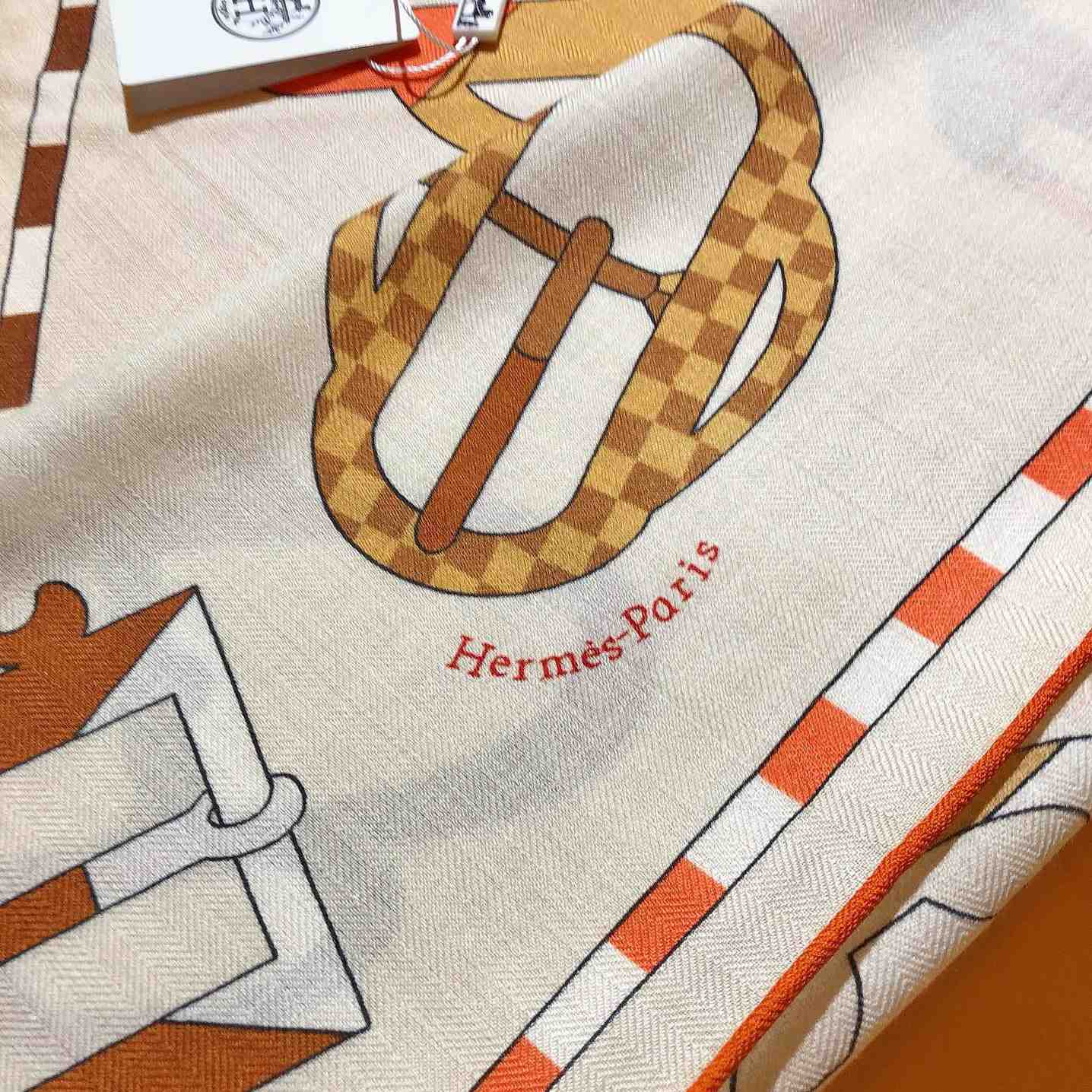 Hermes Bouclerie Moderne En Casaques Giant Triangle - DopestKickz