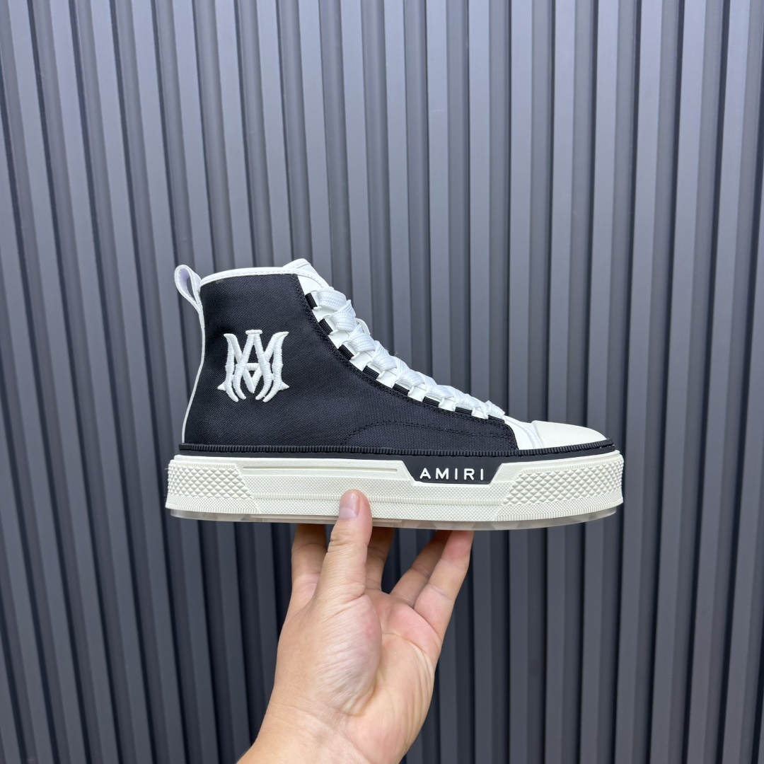 Amiri Court High-stop Sneakers - DopestKickz