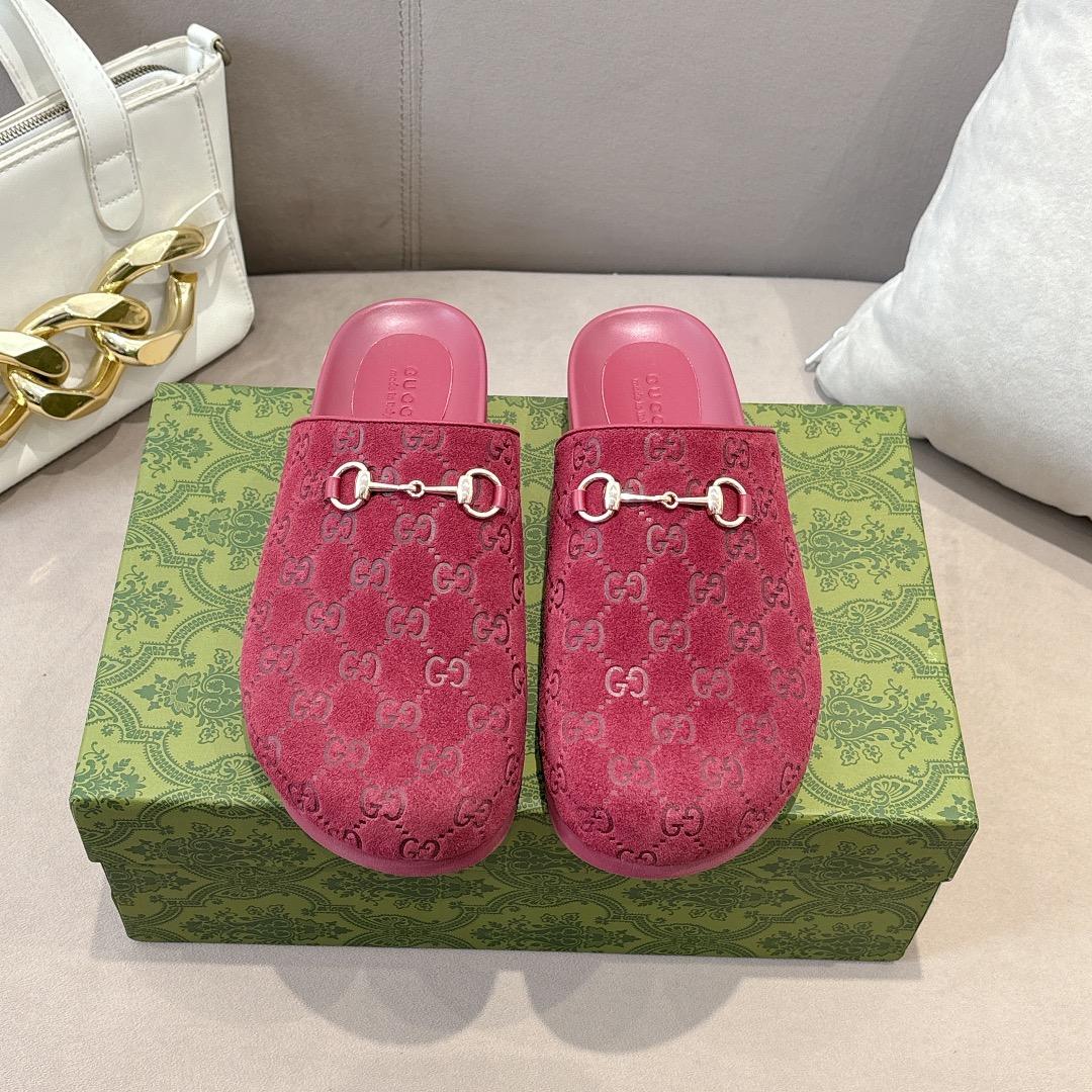 Gucci Women's Horsebit Slipper - DopestKickz