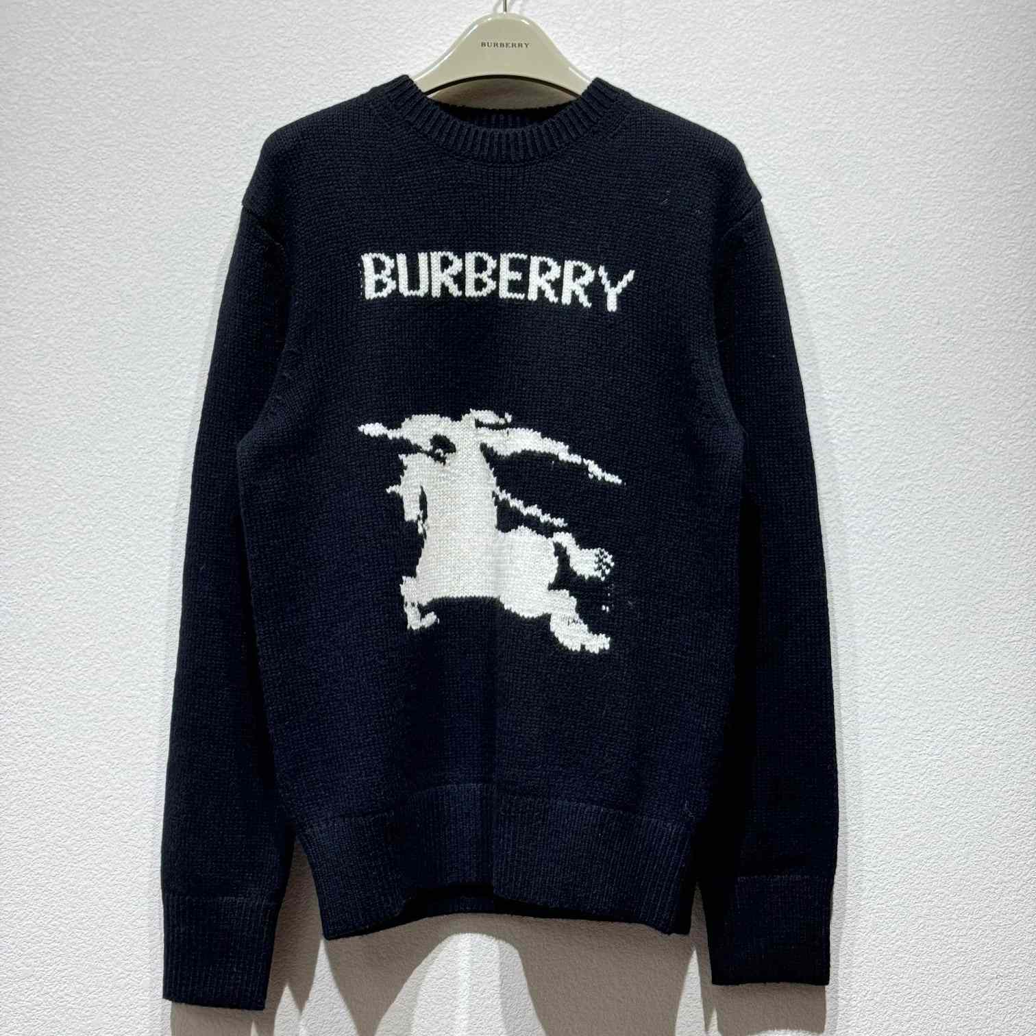 Burberry EKD Wool Cashmere Sweater - DopestKickz