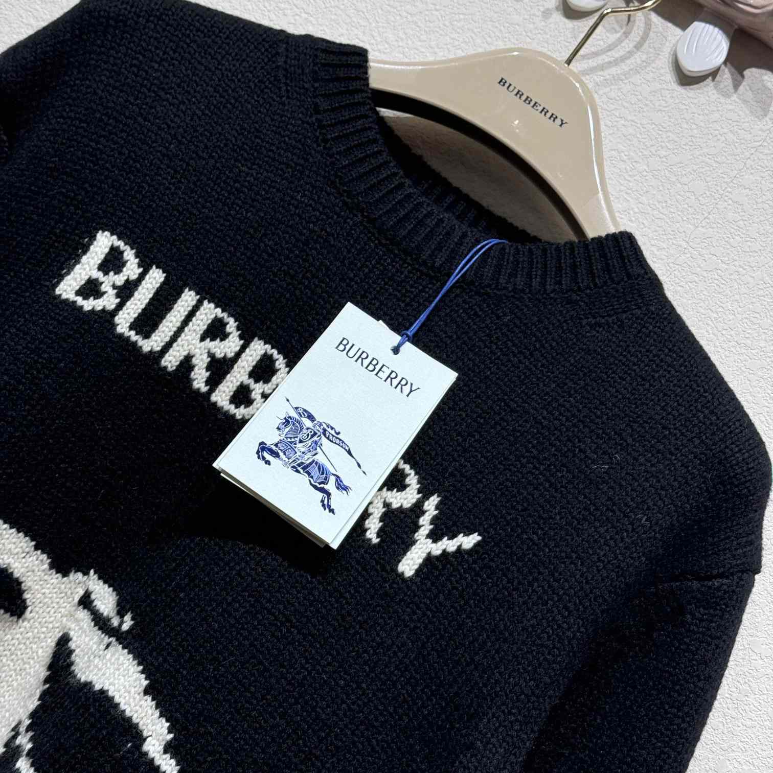 Burberry EKD Wool Cashmere Sweater - DopestKickz