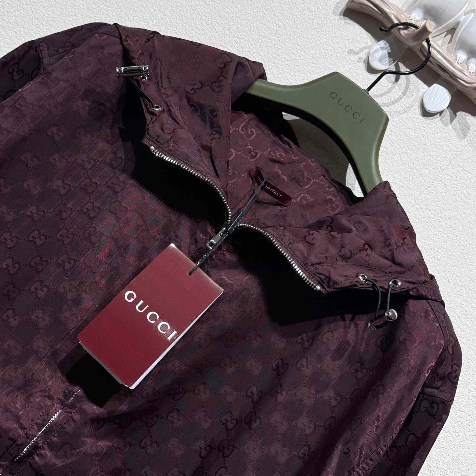 Gucci Lightweight GG Nylon Jacket - DopestKickz