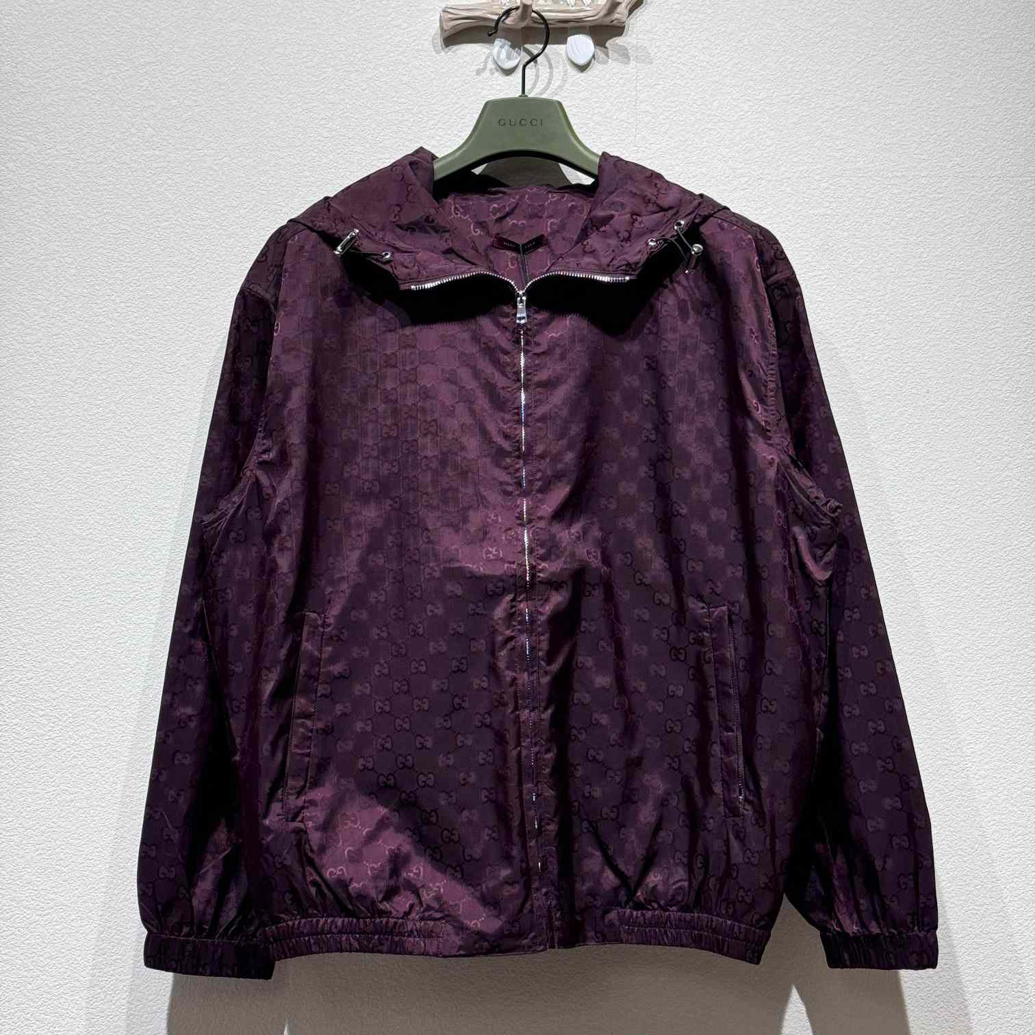 Gucci Lightweight GG Nylon Jacket - DopestKickz
