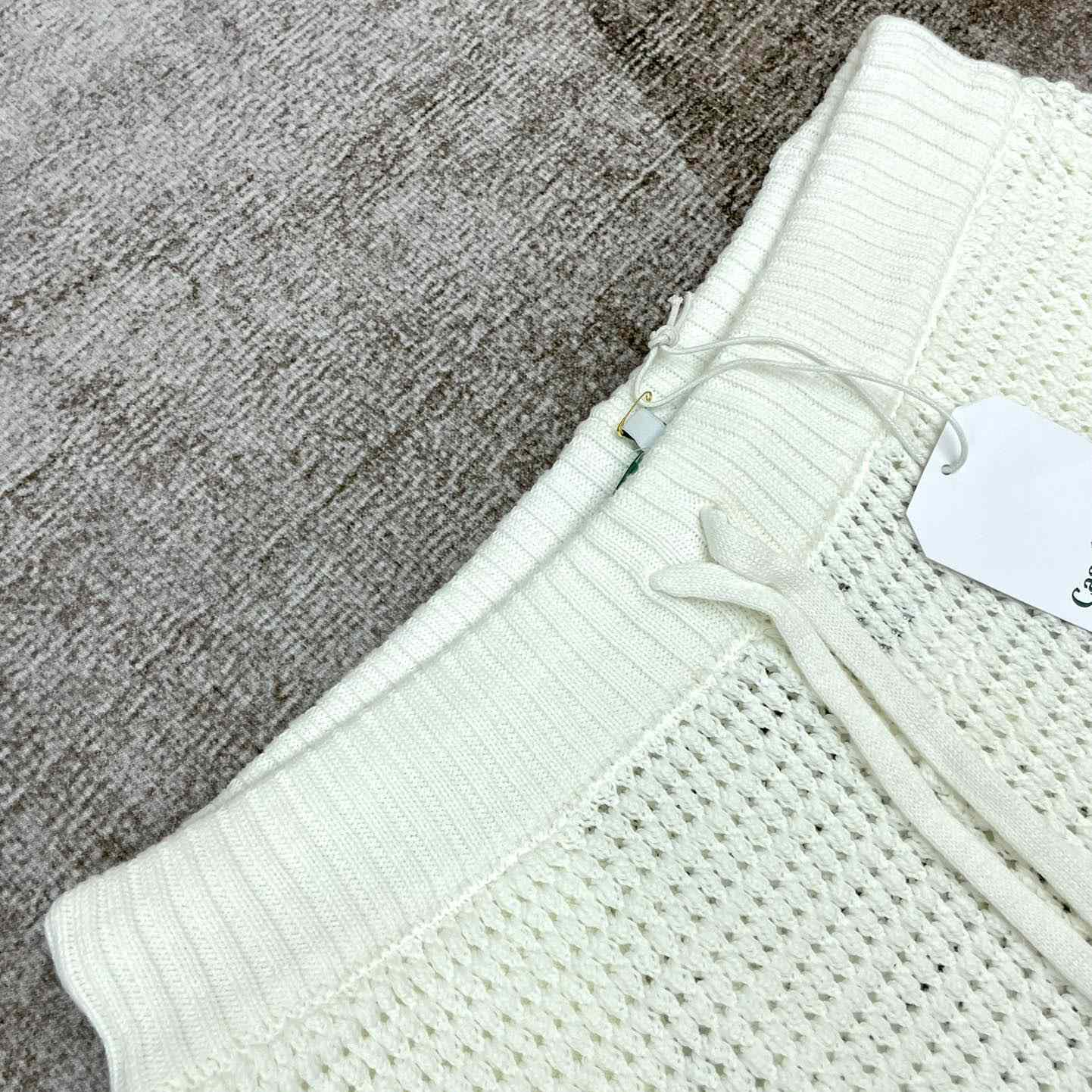 Casablanca Tennis Crochet-knit Shorts   m001 - DopestKickz