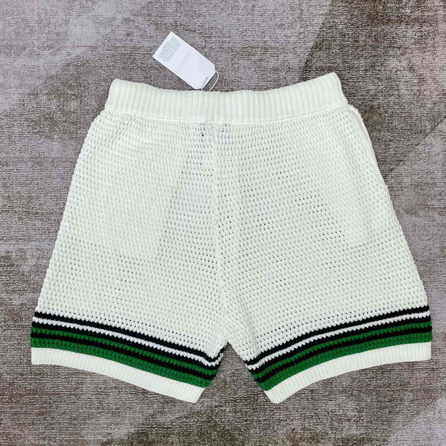 Casablanca Tennis Crochet-knit Shorts   m001 - DopestKickz