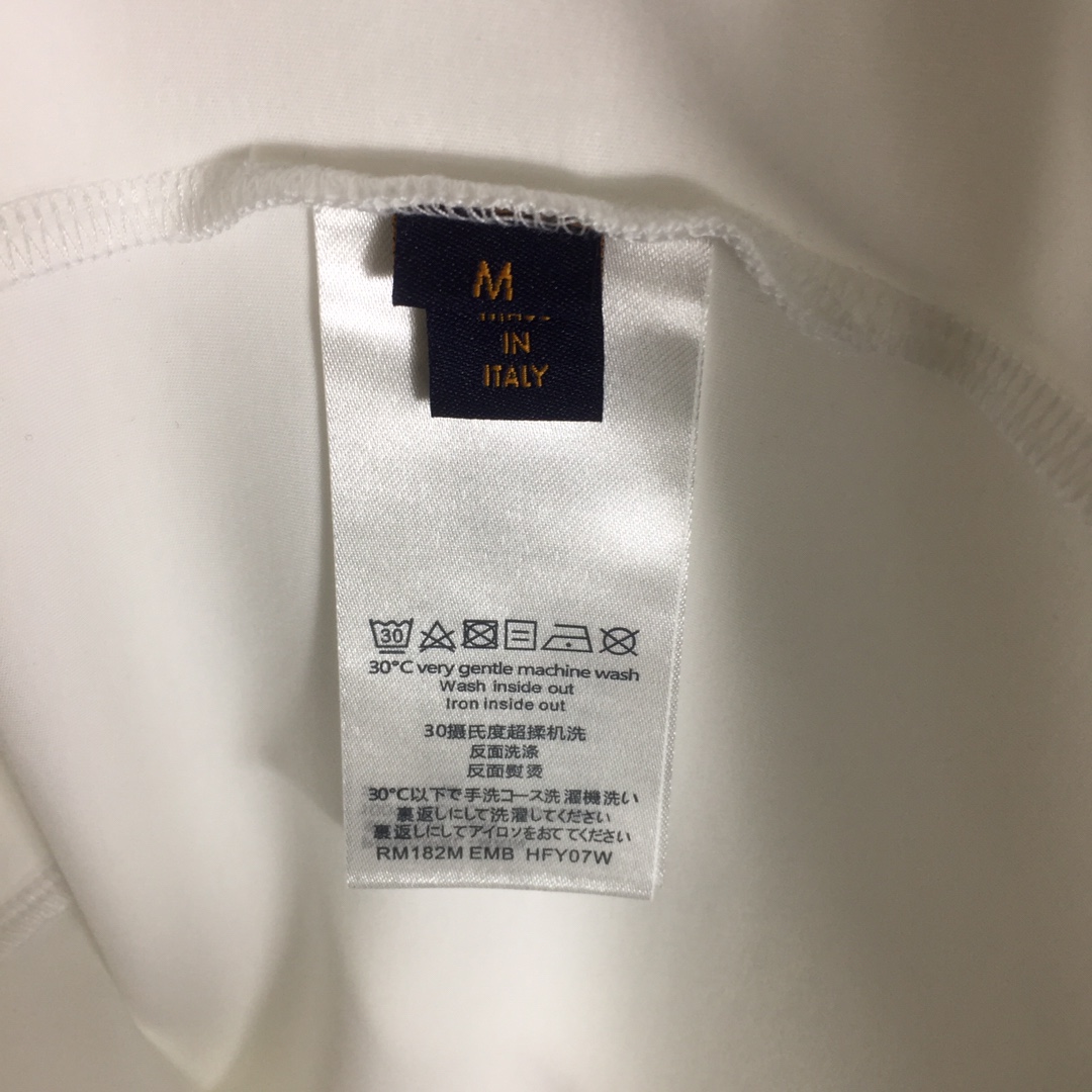 Louis Vuitton Cotton T-Shirt With Crystal - DopestKickz