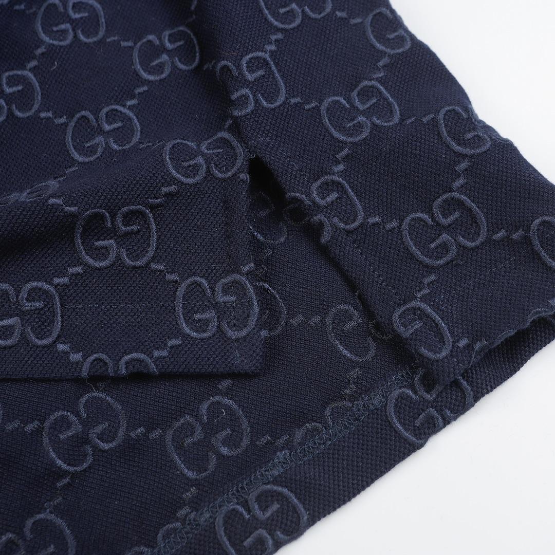 Gucci Cotton polo shirt with GG Embroidery - DopestKickz