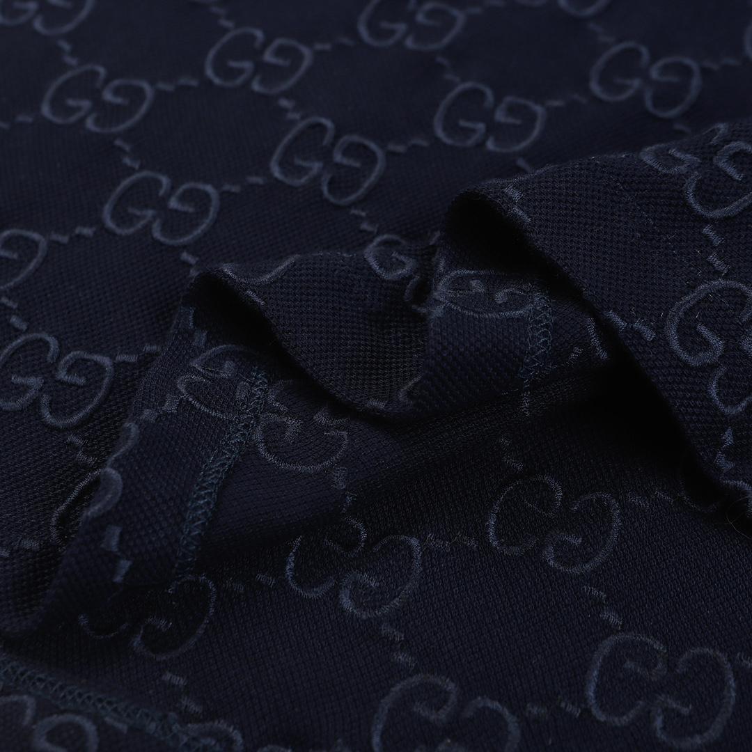 Gucci Cotton polo shirt with GG Embroidery - DopestKickz