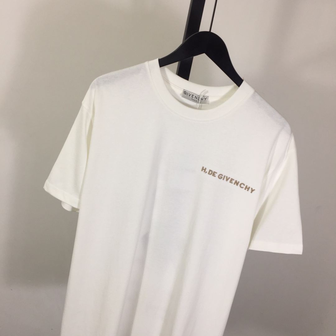 Givenchy T-shirt In Cotton With Chandelier Snake Embroideries - DopestKickz