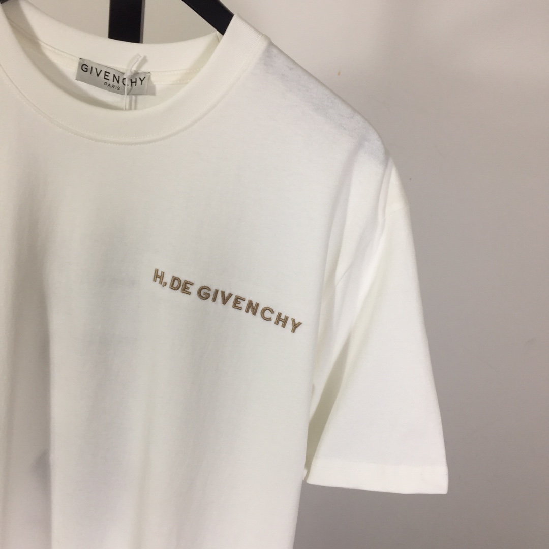 Givenchy T-shirt In Cotton With Chandelier Snake Embroideries - DopestKickz