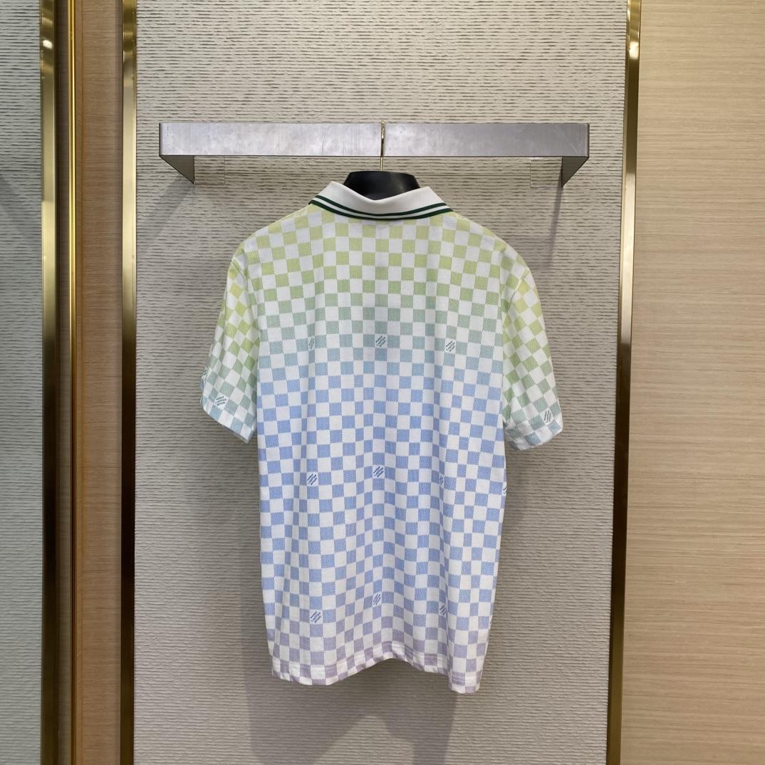 Louis Vuitton Damier Polo Shirt - DopestKickz