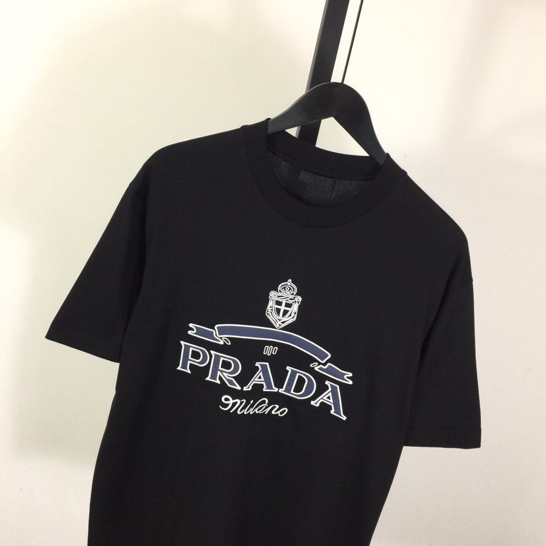 Prada Cotton T-Shirt - DopestKickz