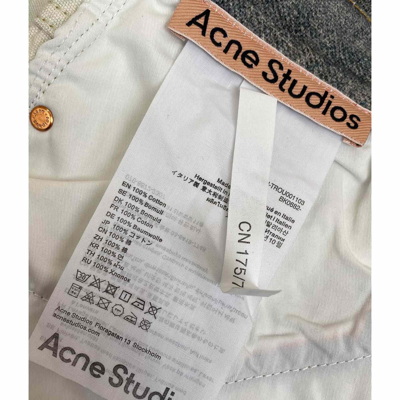 Acne Studios Baggy Fit Jeans - 1981m - DopestKickz