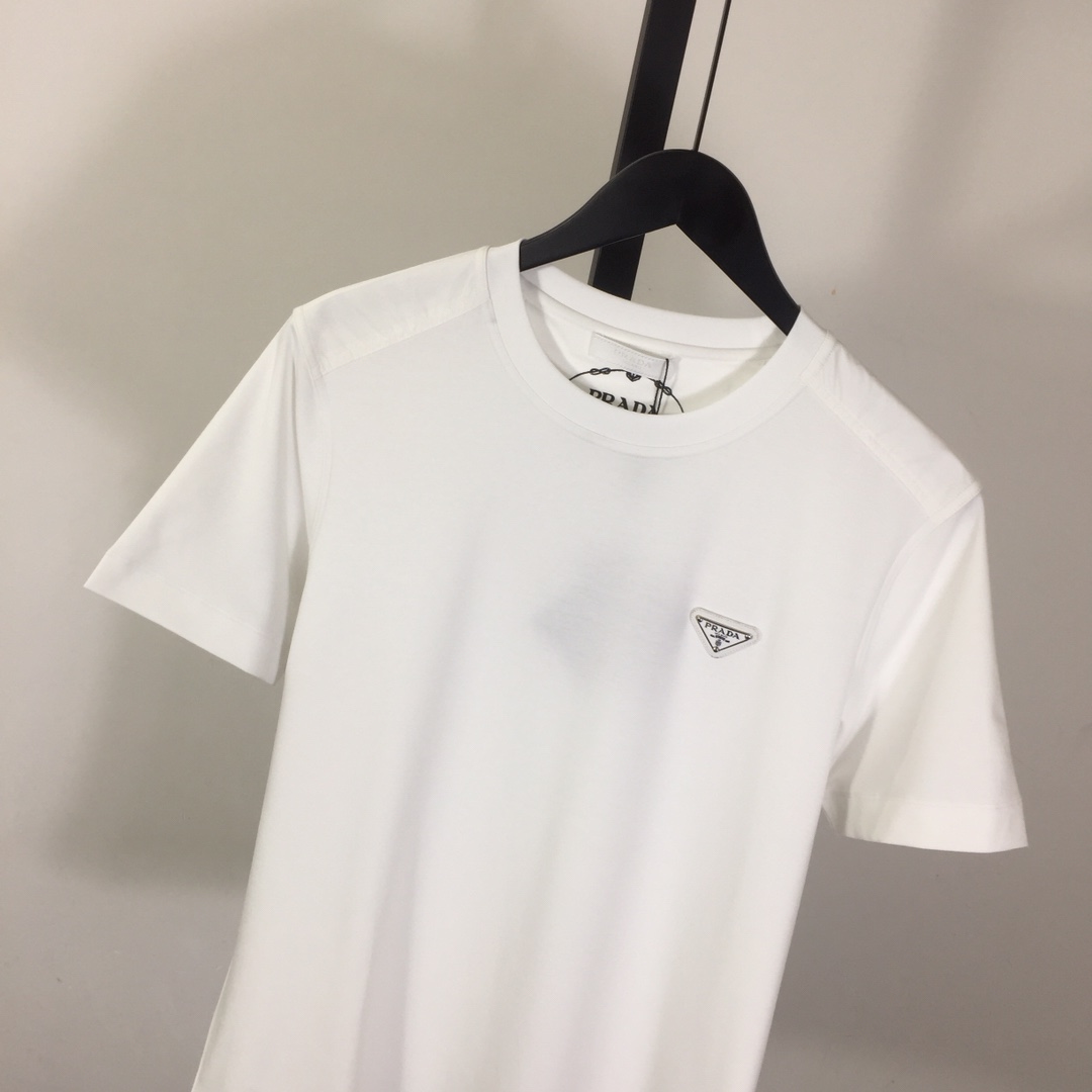 Prada Cotton T-Shirt - DopestKickz
