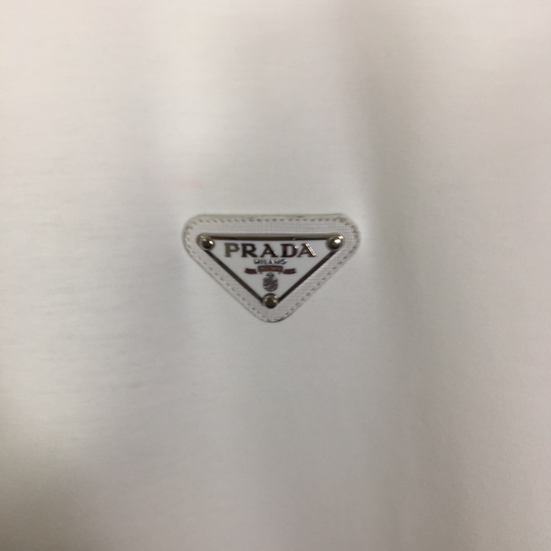 Prada Cotton T-Shirt - DopestKickz