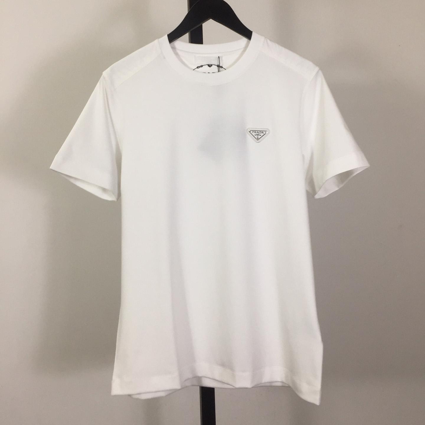 Prada Cotton T-Shirt - DopestKickz