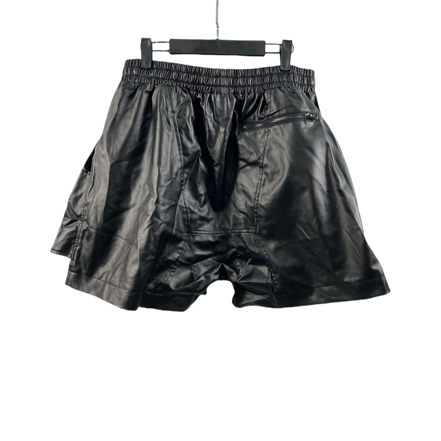 Vujade Brushed Wax Black Coating Corts Cargo Shorts - DopestKickz