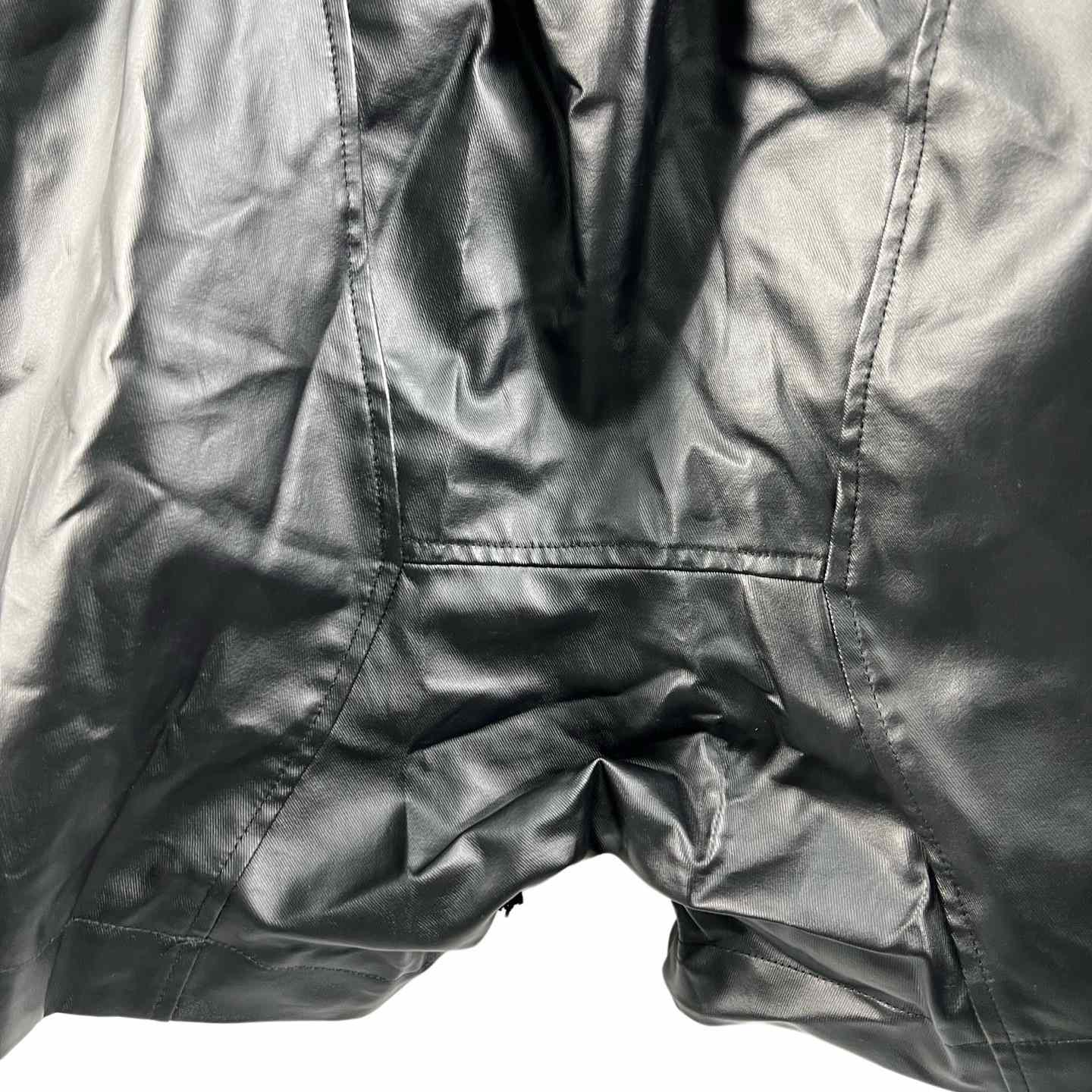 Vujade Brushed Wax Black Coating Corts Cargo Shorts - DopestKickz