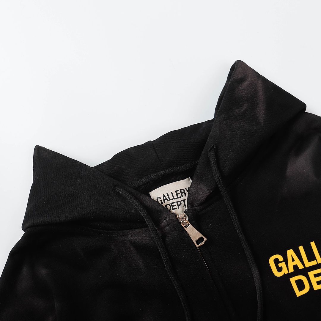 Gallery Dept. Vintage Tie-Dye Full Zip Hoodie - DopestKickz