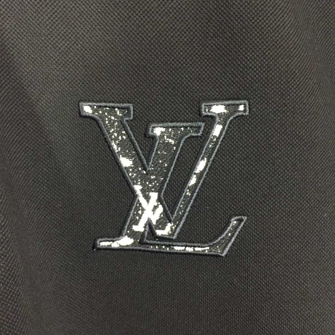 Louis Vuitton Short-Sleeved Cotton Polo Shirt    - DopestKickz