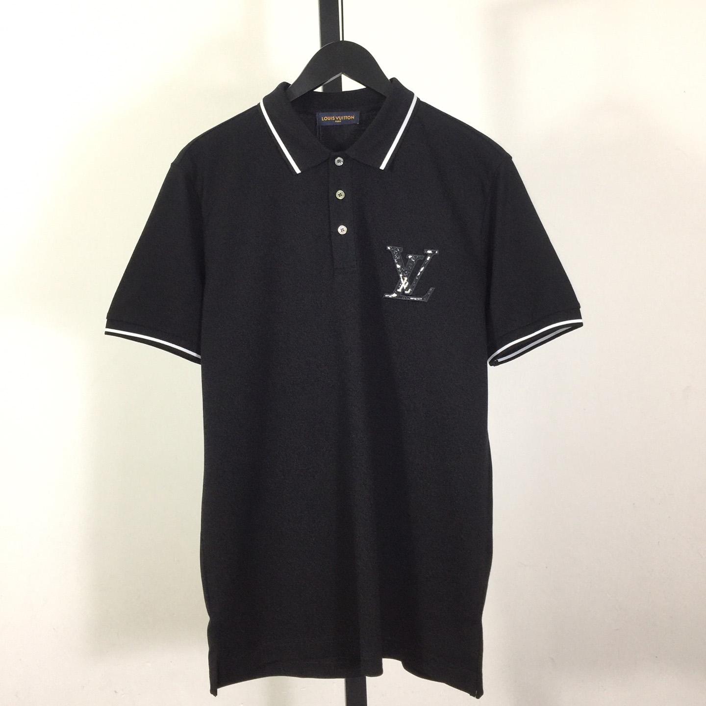 Louis Vuitton Short-Sleeved Cotton Polo Shirt    - DopestKickz