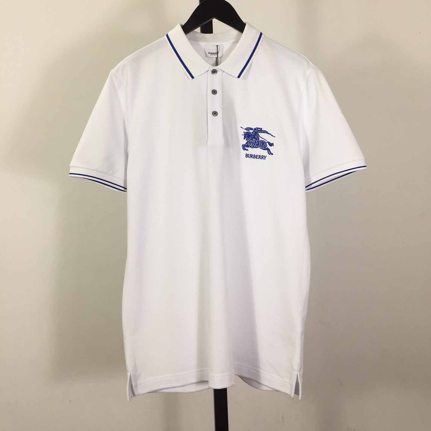 Burberry EKD Cotton Polo Shirt - DopestKickz