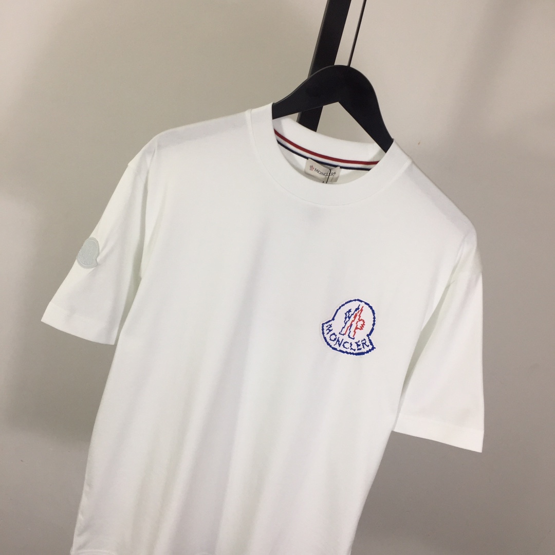Moncler Logo Cotton T-shirt - DopestKickz