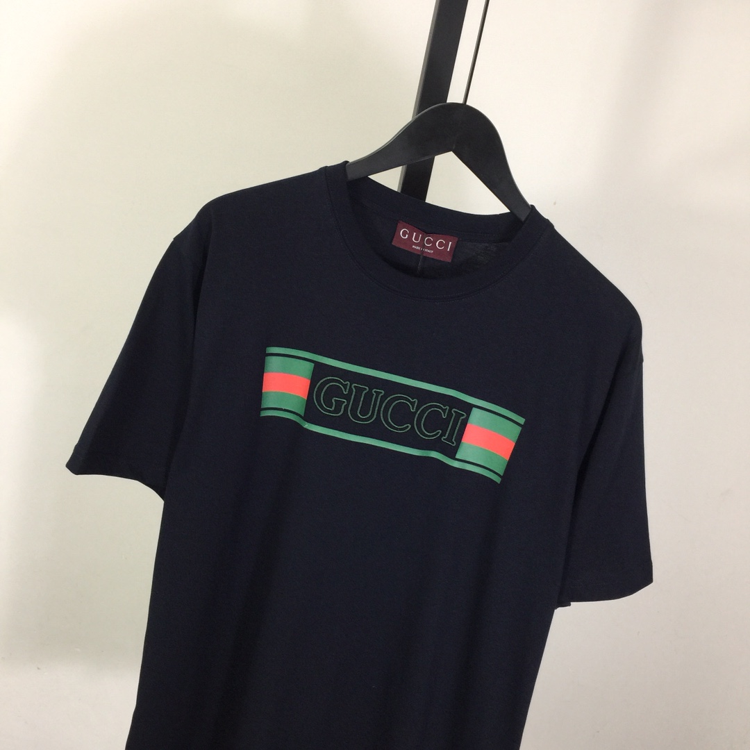 Gucci Cotton Jersey T-shirt With Print  - DopestKickz