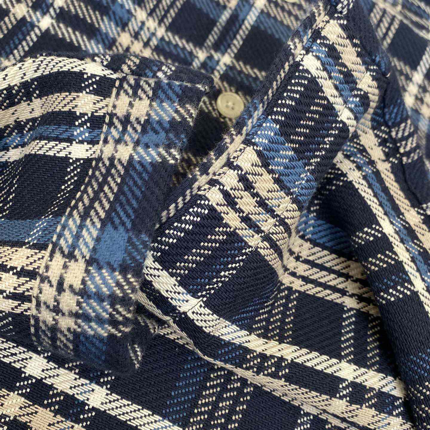 Celine Loose Lumberjack Shirt In Check Cotton - DopestKickz