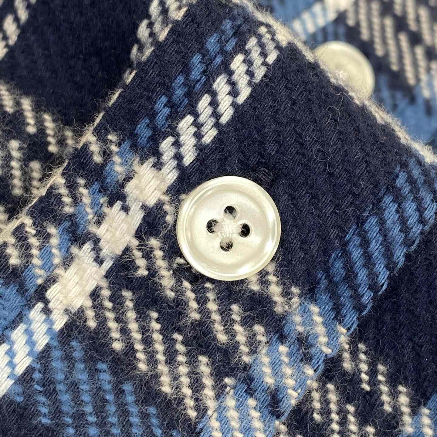 Celine Loose Lumberjack Shirt In Check Cotton - DopestKickz