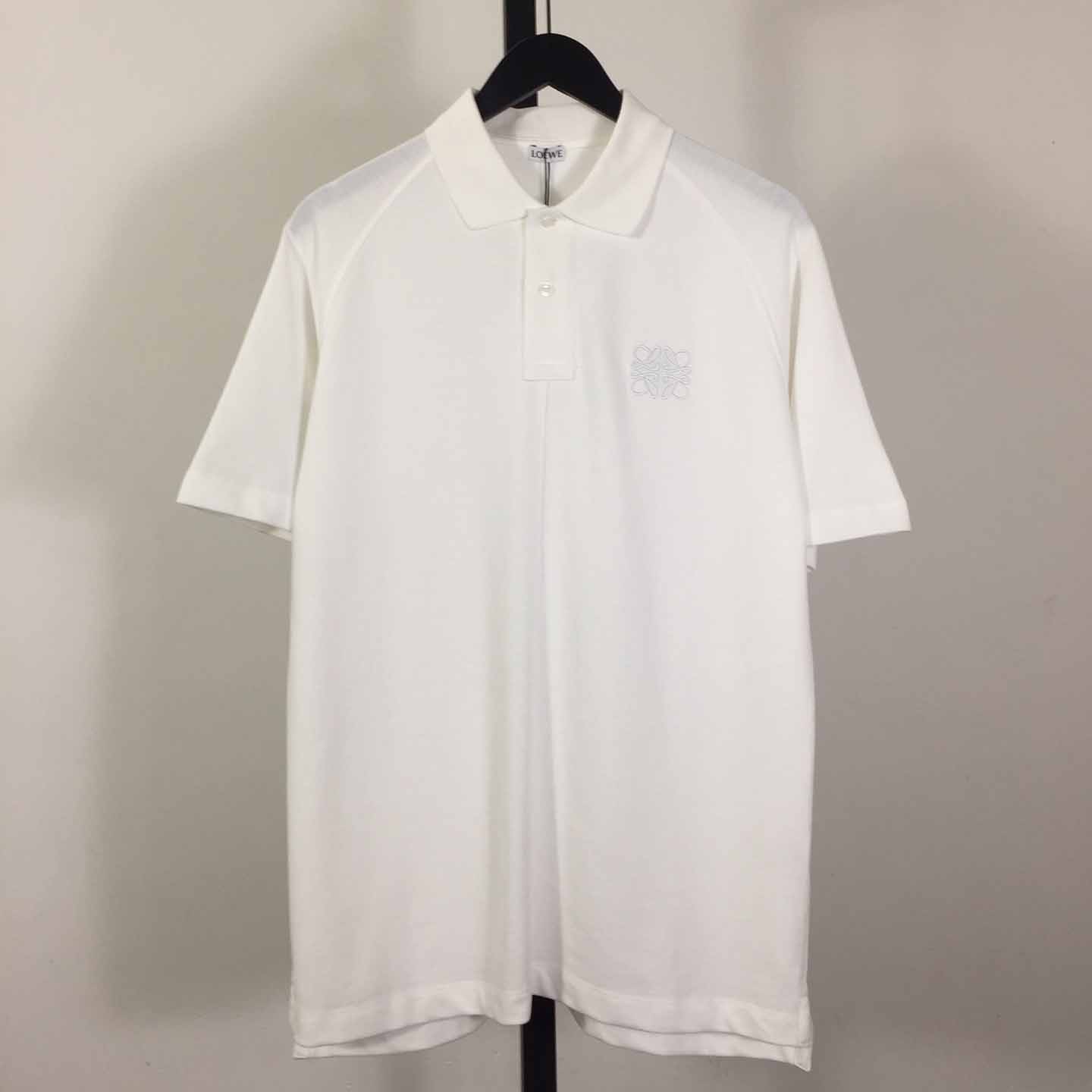Loewe Logo Cotton Polo Shirt - DopestKickz