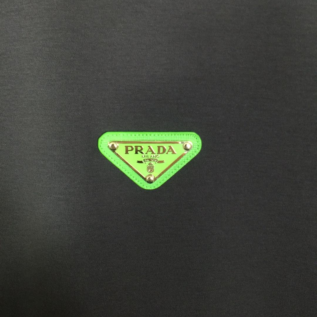 Prada Cotton T-Shirt - DopestKickz