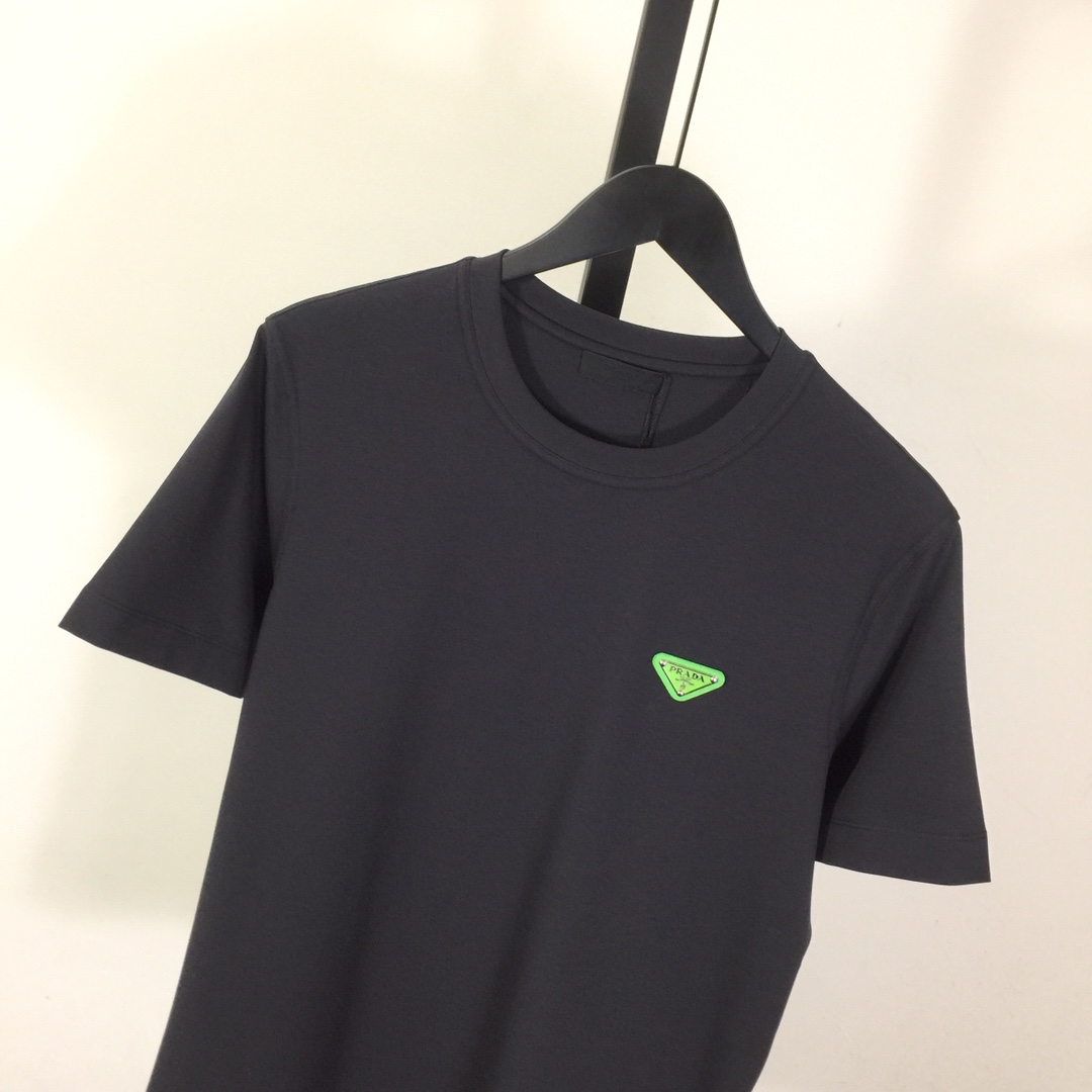 Prada Cotton T-Shirt - DopestKickz