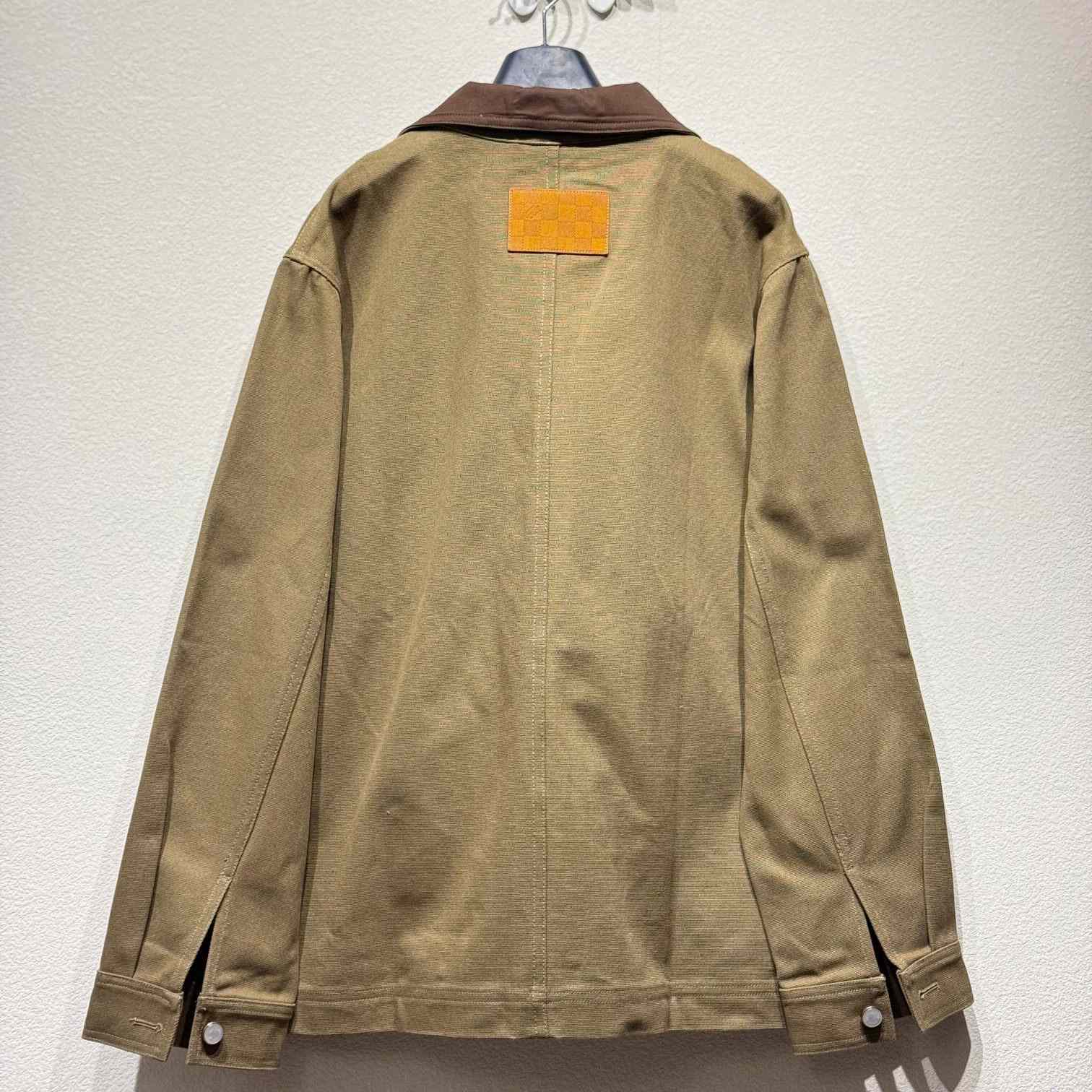 Louis Vuitton Tailored Workwear Cotton Canvas Jacket   1AGJ70 - DopestKickz