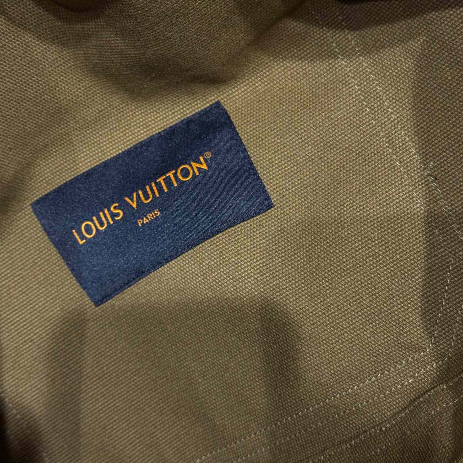 Louis Vuitton Tailored Workwear Cotton Canvas Jacket   1AGJ70 - DopestKickz