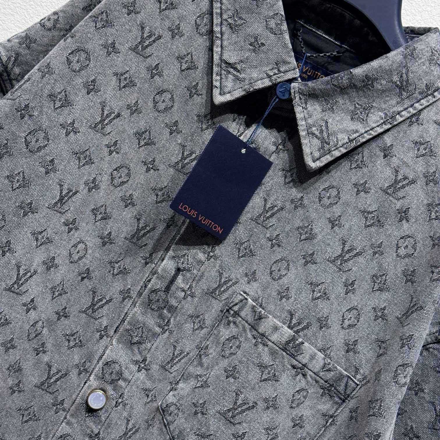Louis Vuitton Monogram Short-Sleeved Shirt    - DopestKickz