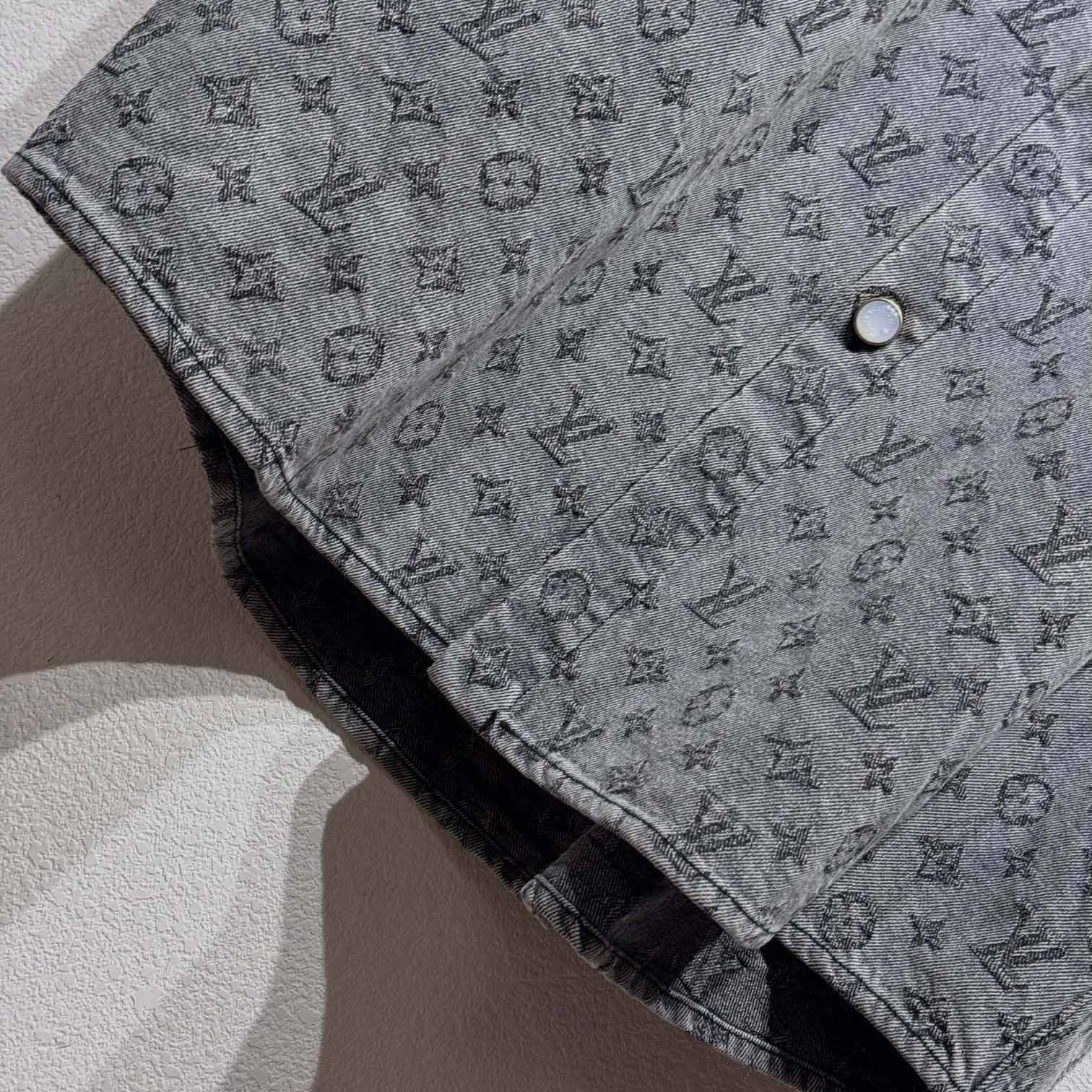 Louis Vuitton Monogram Short-Sleeved Shirt    - DopestKickz