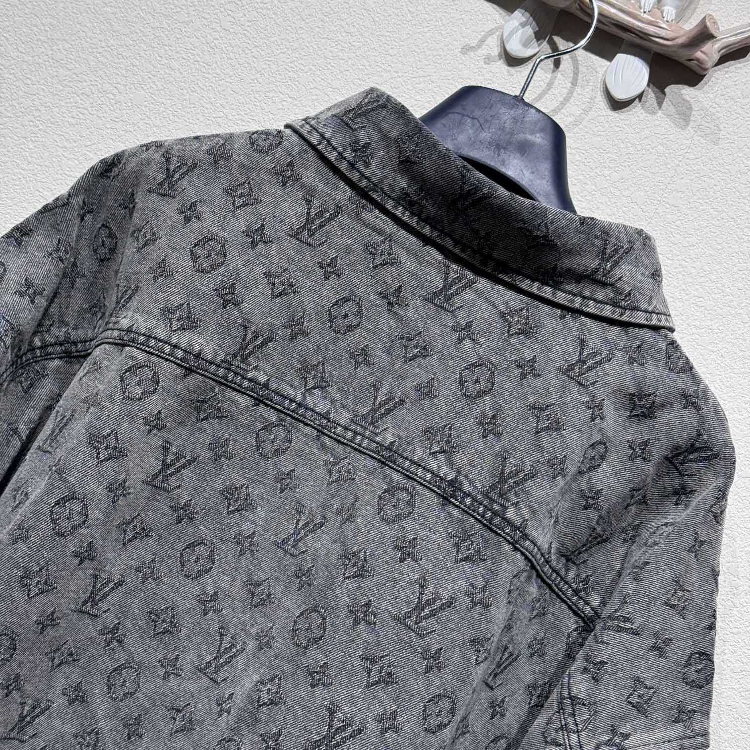 Louis Vuitton Monogram Short-Sleeved Shirt    - DopestKickz