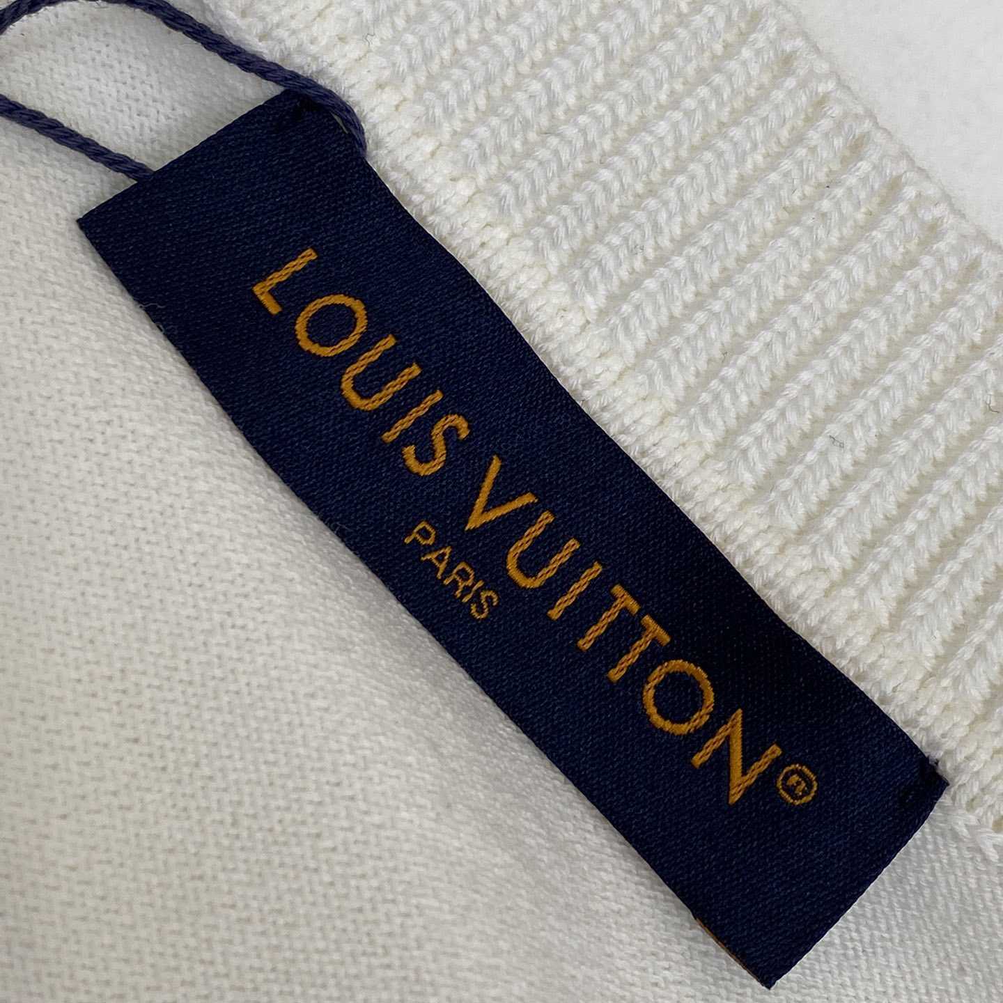 Louis Vuitton Embellished Short-Sleeved Cotton Crewneck   1AGJTY - DopestKickz