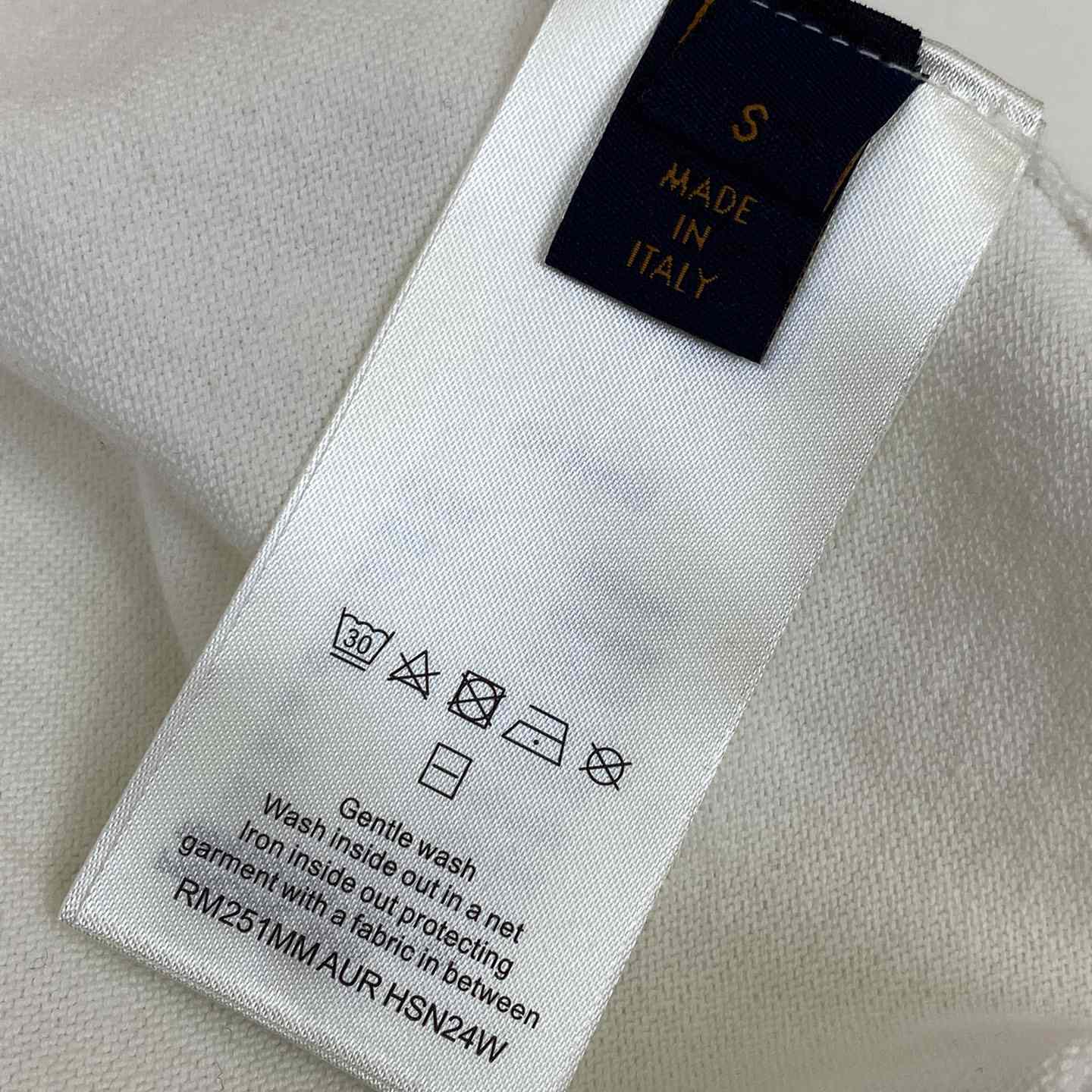 Louis Vuitton Embellished Short-Sleeved Cotton Crewneck   1AGJTY - DopestKickz