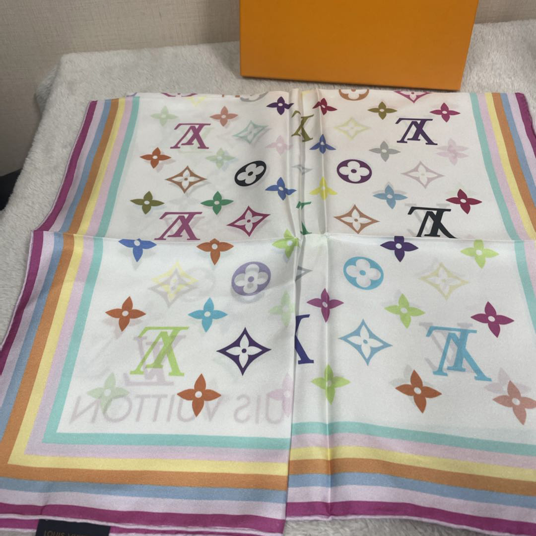 Louis Vuitton LV x TM Monogram Multicolor Square 90  M96095  M94967 - DopestKickz